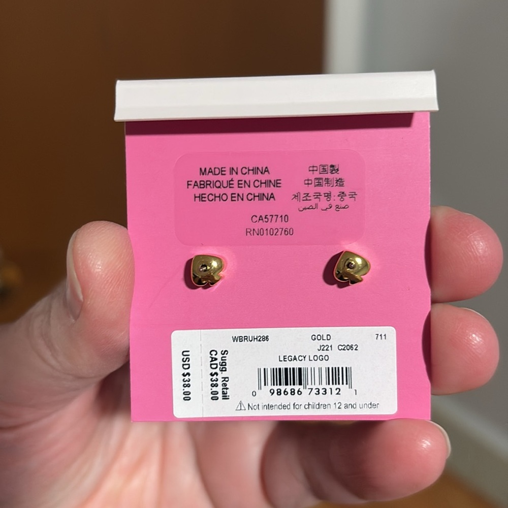 Brand New Kate Spade Earrings - Picture 2 of 3